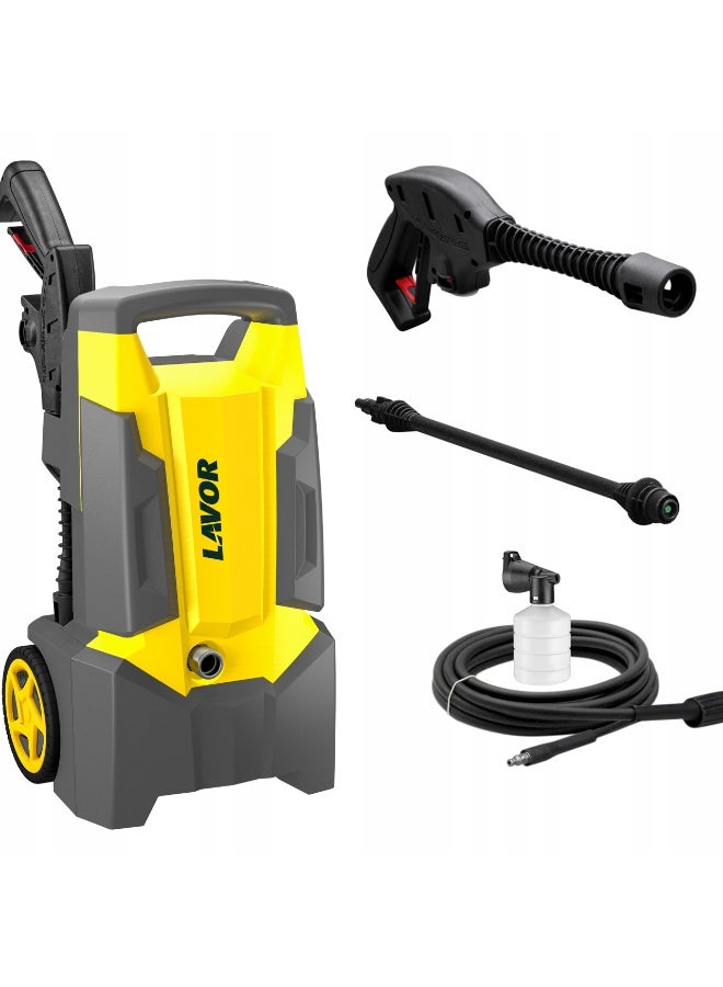 لافور غسالة الضغط العالي LAVOR Fury Plus 120 بقوة 1500 واط وضغط 120 بار، جهاز تنظيف محمول بتقنية إيطالية - Image 2